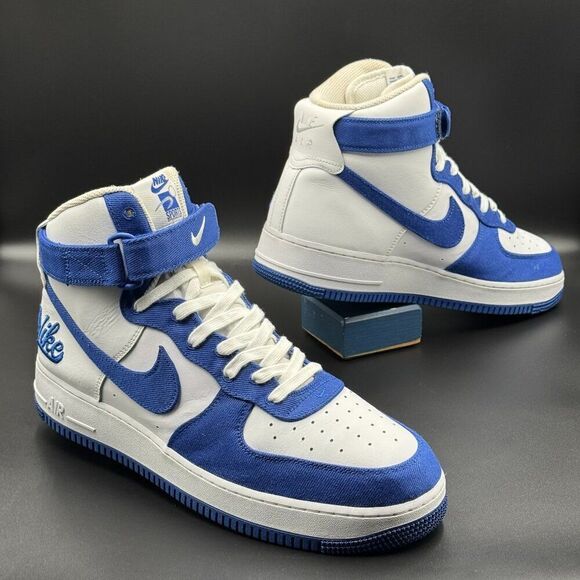 Nike Air Force 1 High '07 LV8 EMB 'Dodgers' - Picture 5 of 9